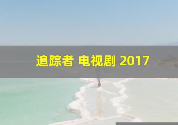 追踪者 电视剧 2017